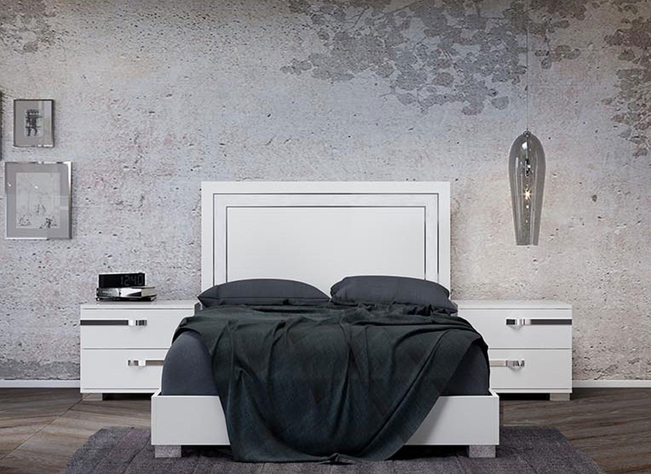 Кровать двуспальная VOLARE King SIZE