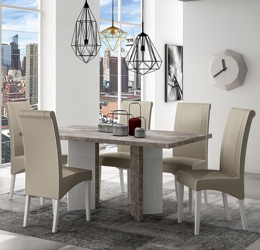Стол обеденный TREVISO Grey 160/90