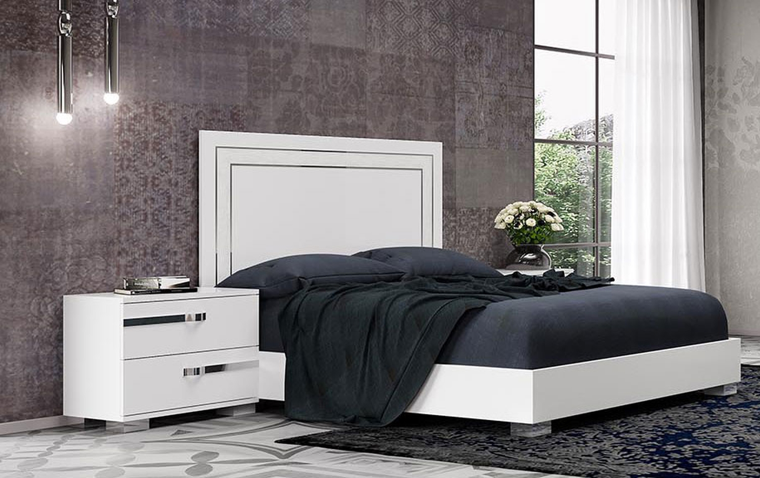 Кровать двуспальная VOLARE QUEEN SIZE